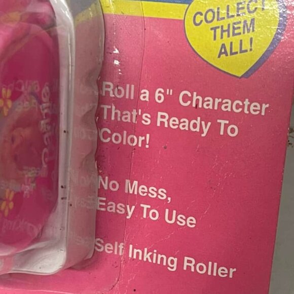 Vtg Barbie Roller Magic -Rubber Stamper New in Sealed Package~MATTEL - Picture 4 of 9